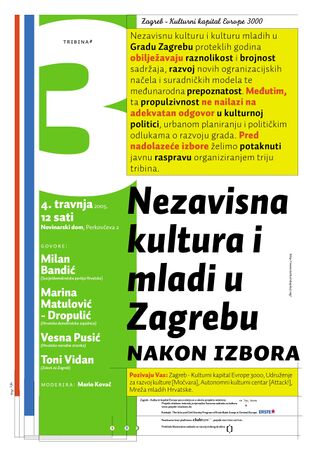 Plakat 3. tribine